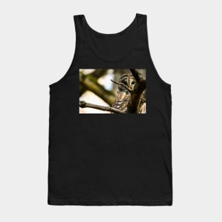 Peekaboo owl Tank Top